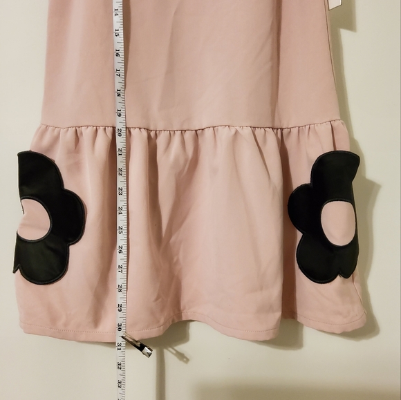 Victoria Beckham for Target Blush Flower Pocket Drop Waist Dress Size L - Picture 3 of 9